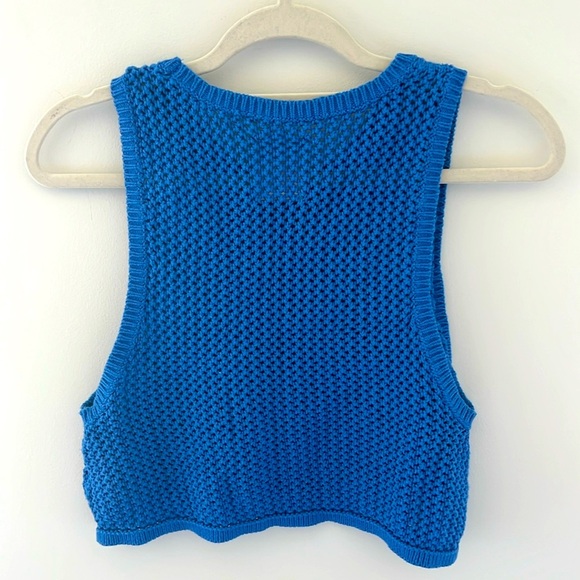 OFFLINE by Aerie Blue Knit Top - Picture 2 of 7